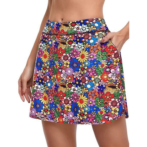 Chico’s Floral Skort US size XL - Picture 1 of 8